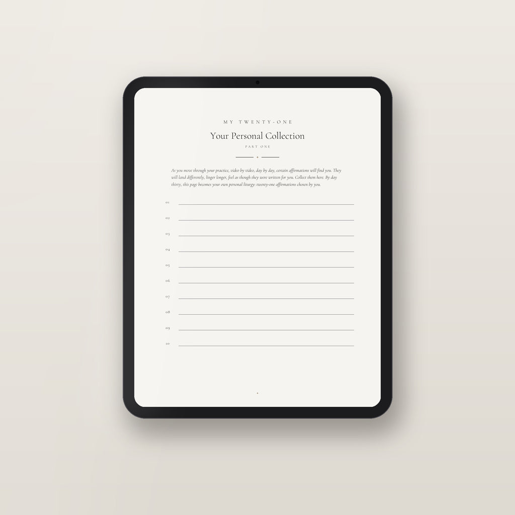 Promises: The Alignment Journal